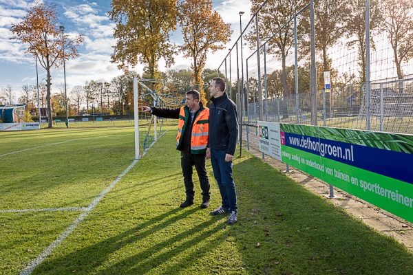 Afbeelding Voor een prachtige groene mat