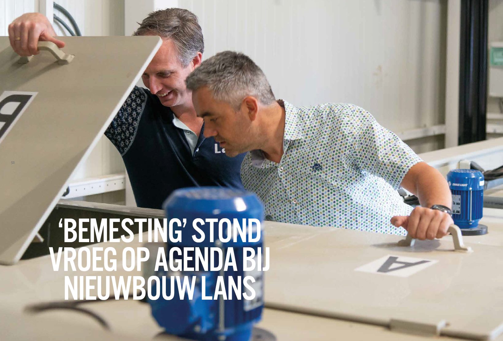 Afbeelding Vloeibare meststoffen bij Lans tomaten